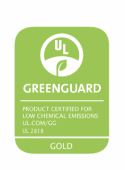 โลโก้ GREENGUARD Gold